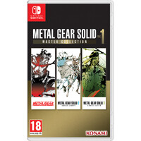 Metal Gear Solid Master Coll V1 Switch Master Collection Vol 1