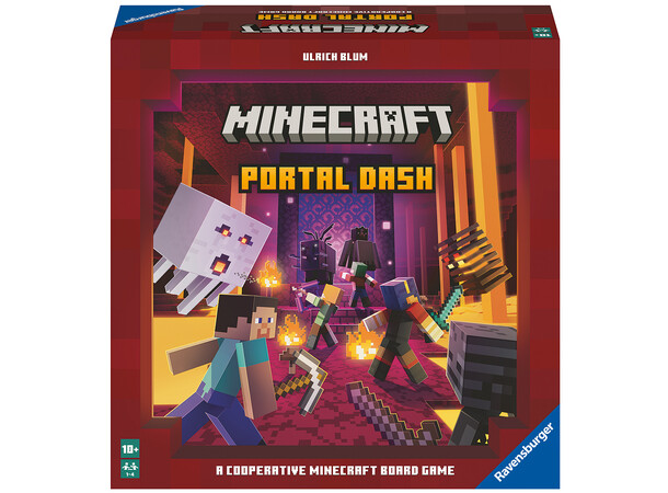 Minecraft Portal Dash Brädspel Svensk utgåva 