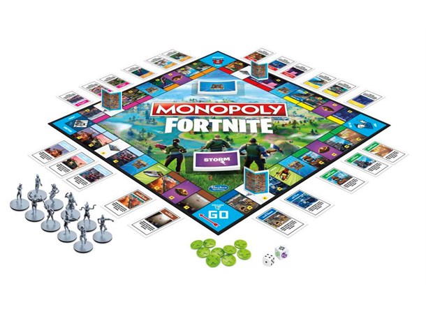 Monopoly Fortnite Coll Ed Brettspill Collectors Edition