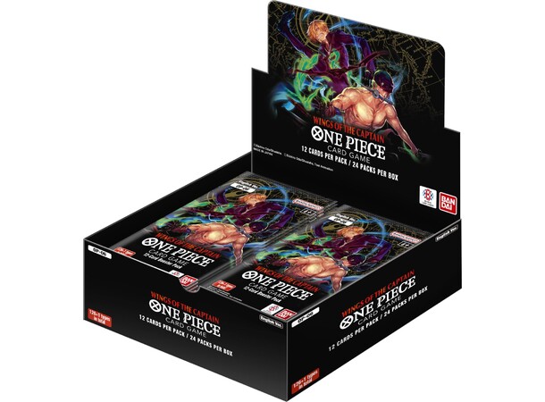 One Piece TCG Wings of Captain Display One Piece Card Game - OP-06 