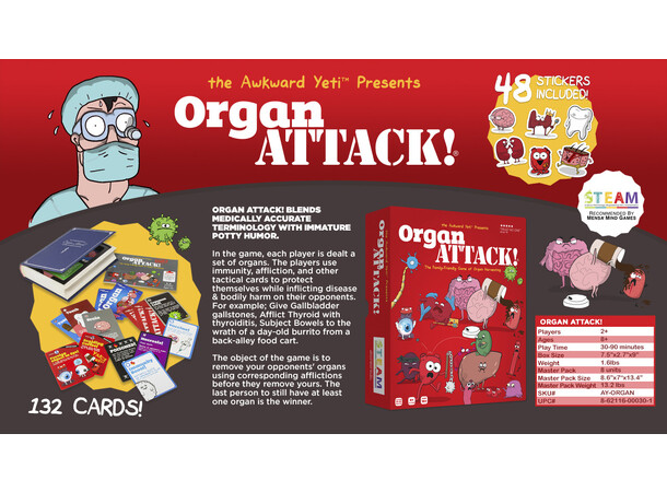 Organ Attack Kortspel 