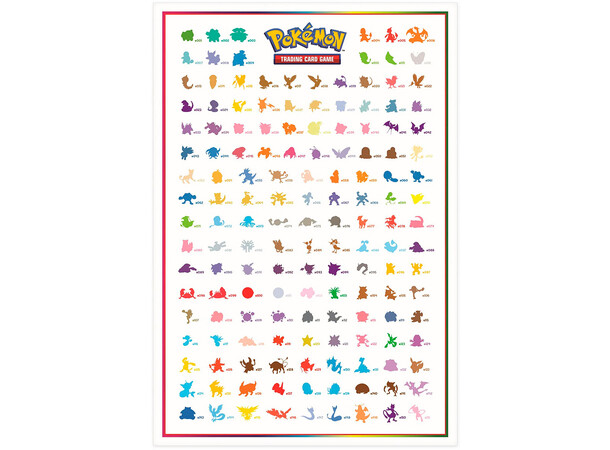 Pokemon 151 Poster Collection - Gamezone.no
