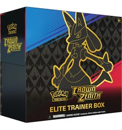 Pokemon Crown Zenith Elite Trainer Sword &amp; Shield 12.5