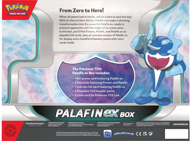 Pokemon Palafin ex Box