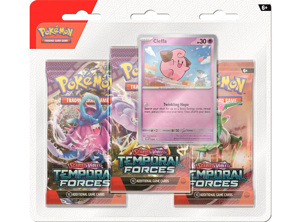 Pokemon Temporal Forces 3-Pack Cleffa