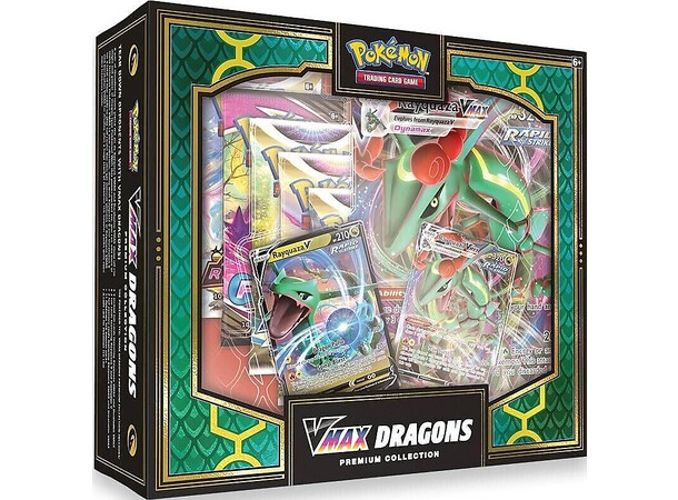 Pokemon VMAX Dragons Premium Rayquaza Premium Collection