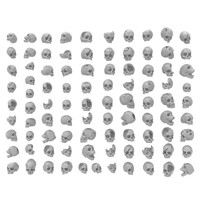 Resin Hodeskaller Skulls - 85 stk Green Stuff World