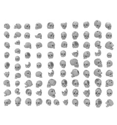 Resin Hodeskaller Skulls - 85 stk Green Stuff World
