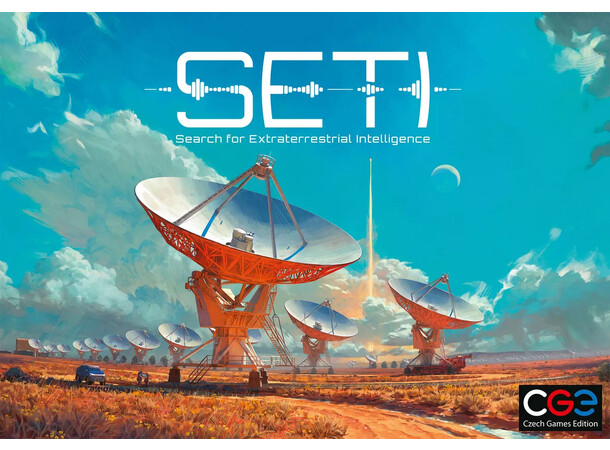 SETI Brettspill Search for Extraterrestrial Intelligence