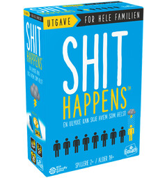 Shit Happens Familieutgave Partyspill Norsk utgave