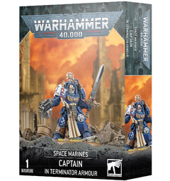 Space Marines Captain Terminator Armour Warhammer 40K