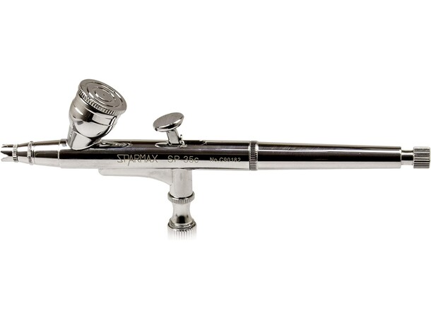 Sparmax SP-35C DualAction Airbrush 0,35 GravityFeed 2ml color cup 