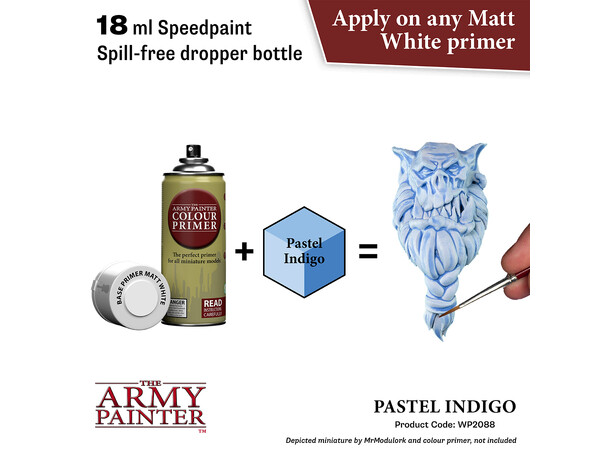 Speedpaint 2.0 Pastel Indigo Army Painter - 18ml 