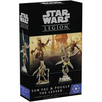 Star Wars Legion Sun Fac & Poggle Exp Utvidelse til Star Wars Legion