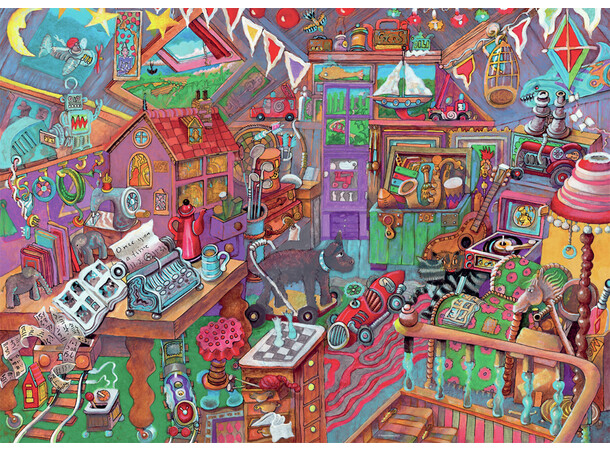 The Attic 1000 bitar Pussel Ravensburger Puzzle 