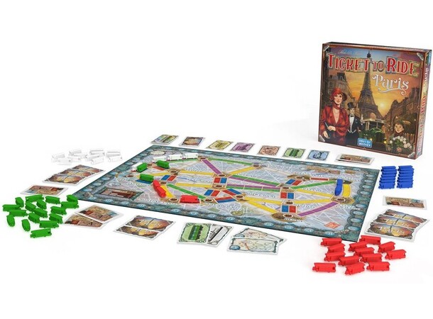 Ticket to Ride Paris Brettspill 