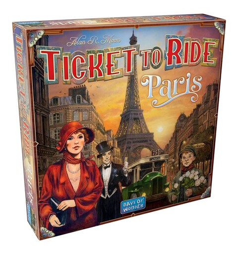 Ticket to Ride Paris Brettspill