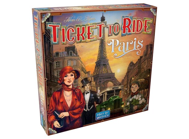 Ticket to Ride Paris Brädspel 