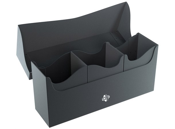 Triple Deck Holder 240+ Black GameGenic Casual Deck Boxes