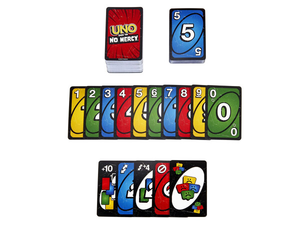 UNO No Mercy Kortspill 