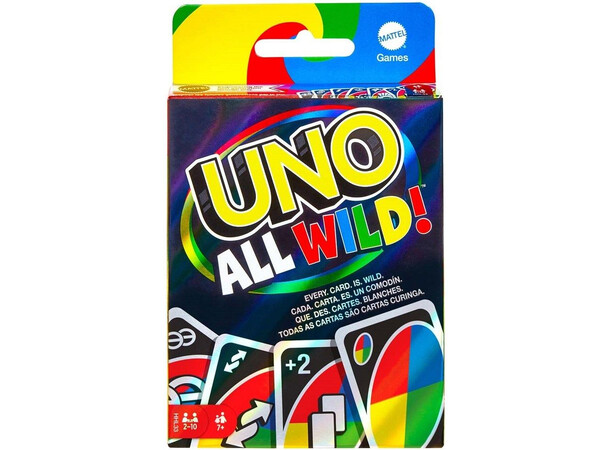 Uno All Wild Kortspel 