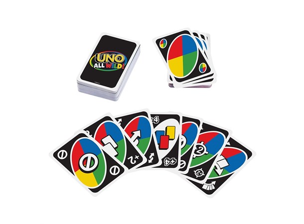 Uno All Wild Kortspill