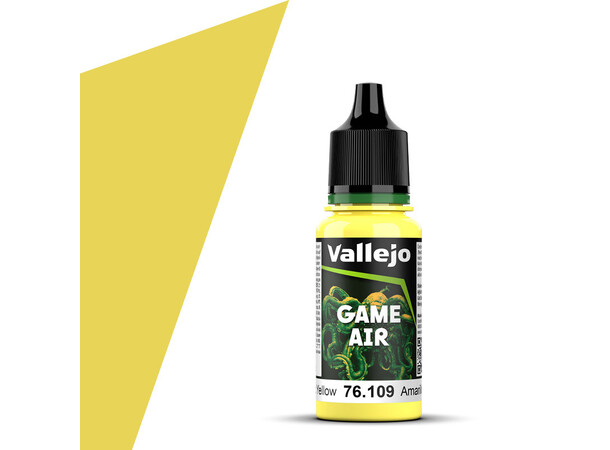 Vallejo Game Air Toxic Yellow 18ml 