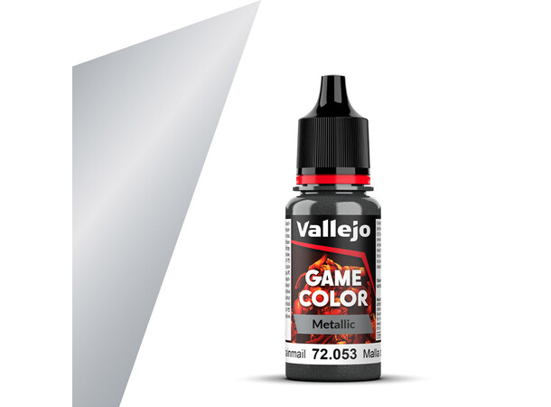 Vallejo Game Color Chainmail 18ml - Metallic 