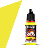 Vallejo Game Color Fluorescent Yellow 18ml - Fluo
