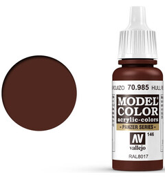 Vallejo Model Color Hull Red 17ml Tilsvarer XF-9