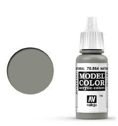 Vallejo Model Color Natural Steel 17ml