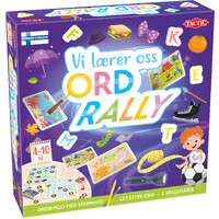 Vi lærer oss ord rally Lærespill Norsk utgave
