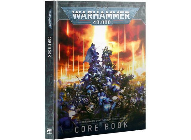 Warhammer 40K Core Rules (10th Ed) Regelbok - Hardback Cover 