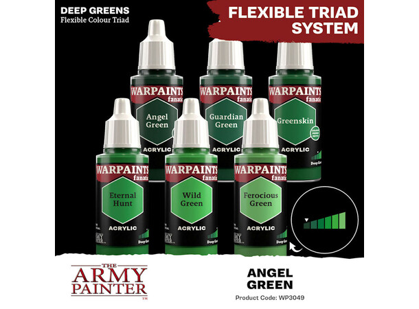 Warpaints Fanatic Angel Green Army Painter 