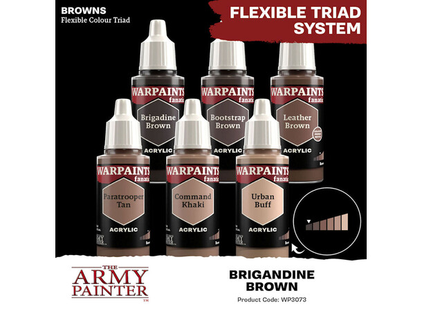 Warpaints Fanatic Brigandine Brown Army Painter