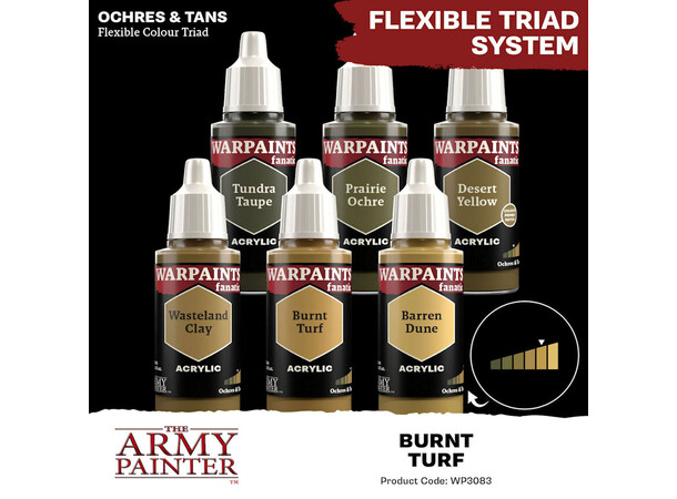 Warpaints Fanatic Burnt Turf Army Painter 