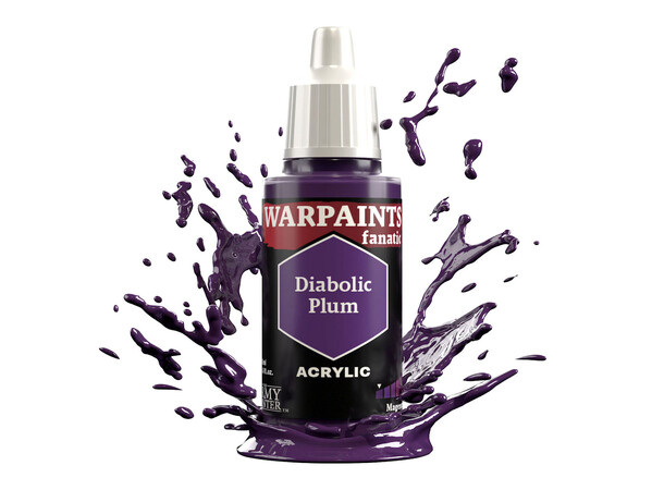 Warpaints Fanatic Diabolic Plum Army Painter 