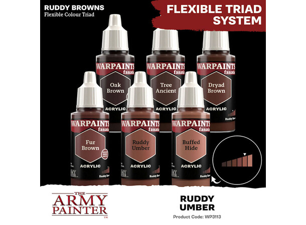 Warpaints Fanatic Ruddy Umber Army Painter 