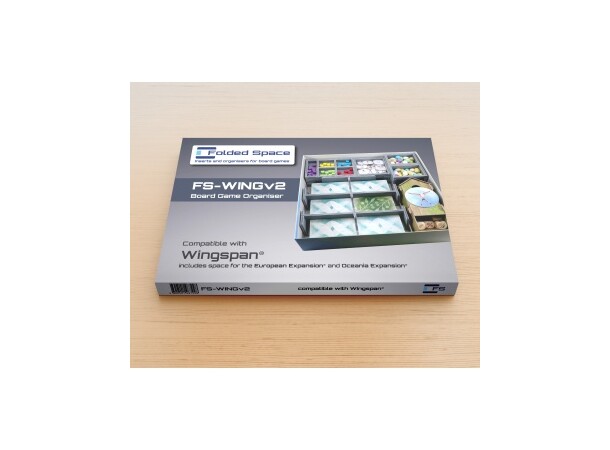 Wingspan Insert (Folded Space) Inkl European & Oceania Expansions 