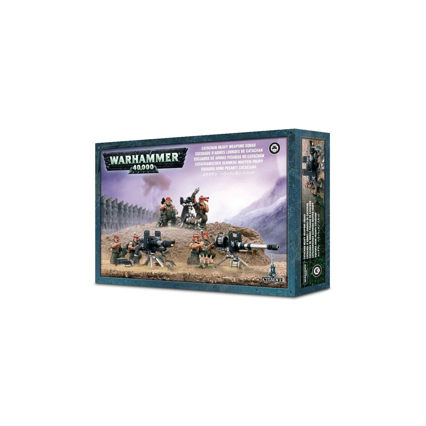 Astra Militarum Catachan Heavy Weapon Sq Warhammer 40K