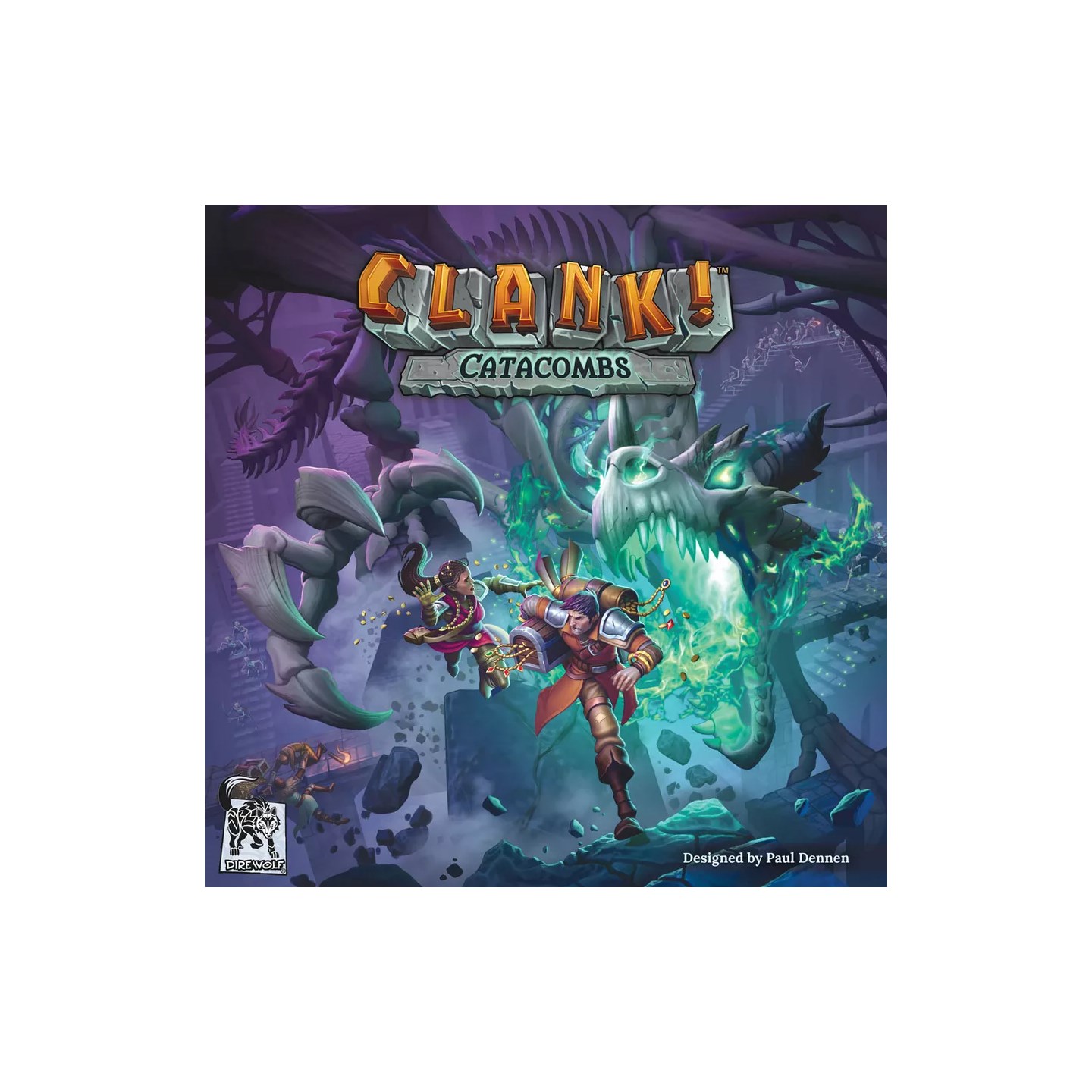 Clank Catacombs Brettspill