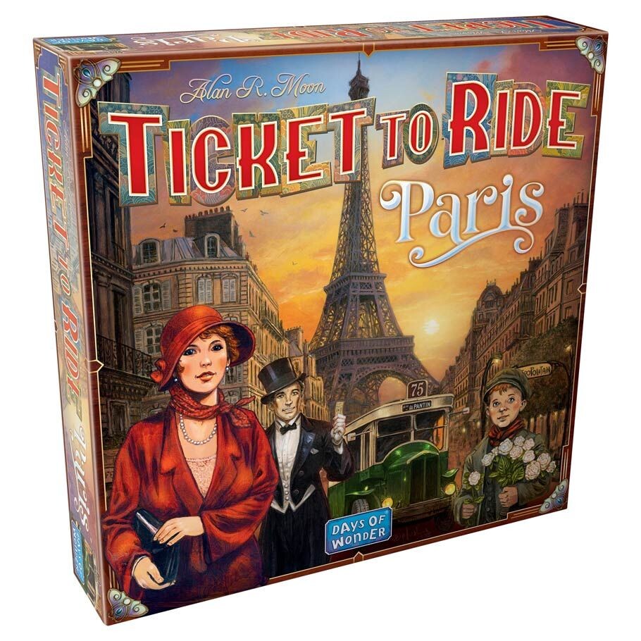 Ticket to Ride Paris Brettspill