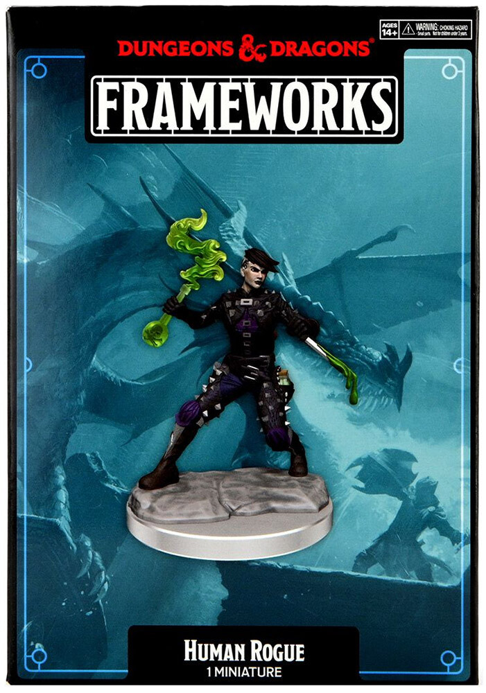 D&D Figur Frameworks Human Rogue Female