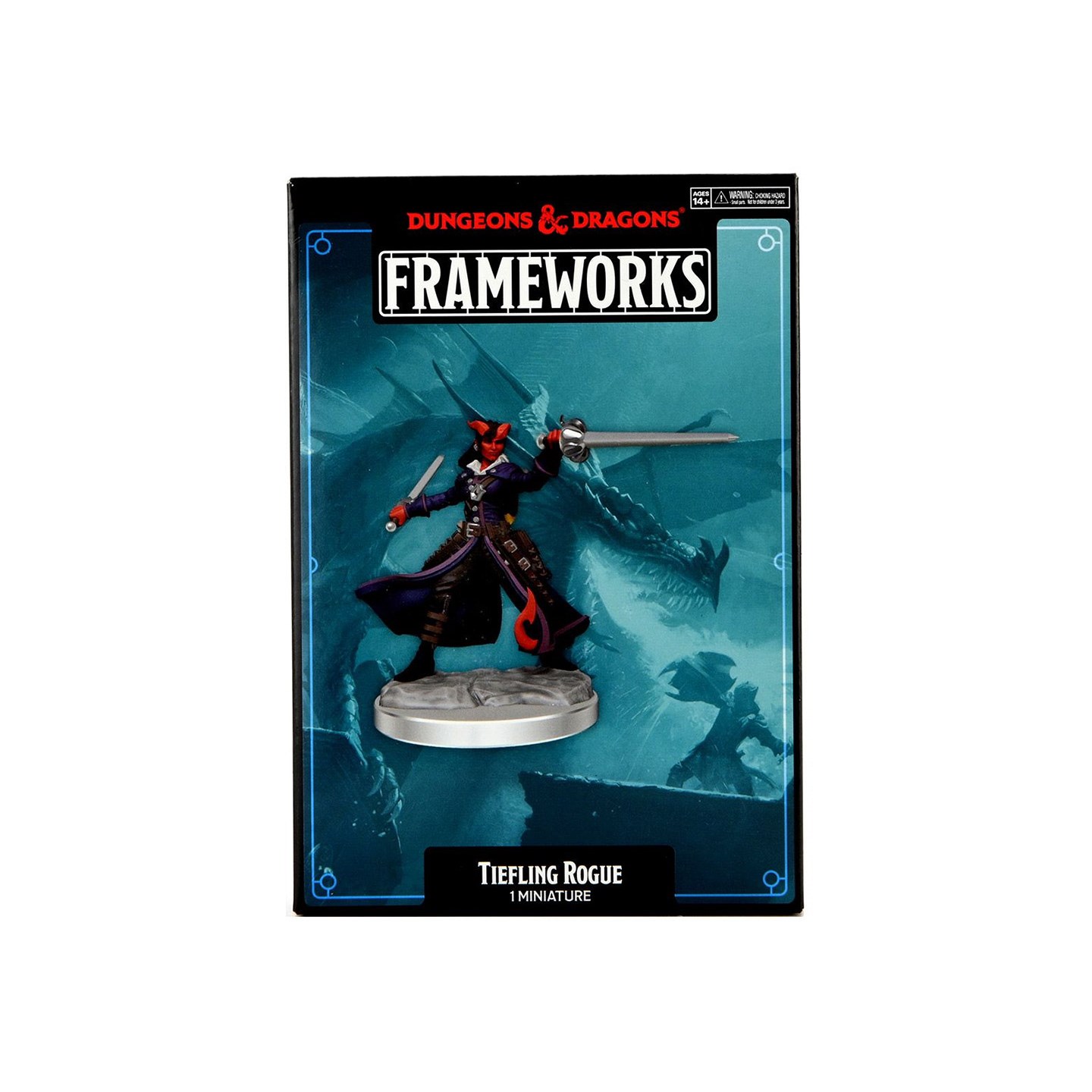 D&D Figur Frameworks Tiefling Rogue Female