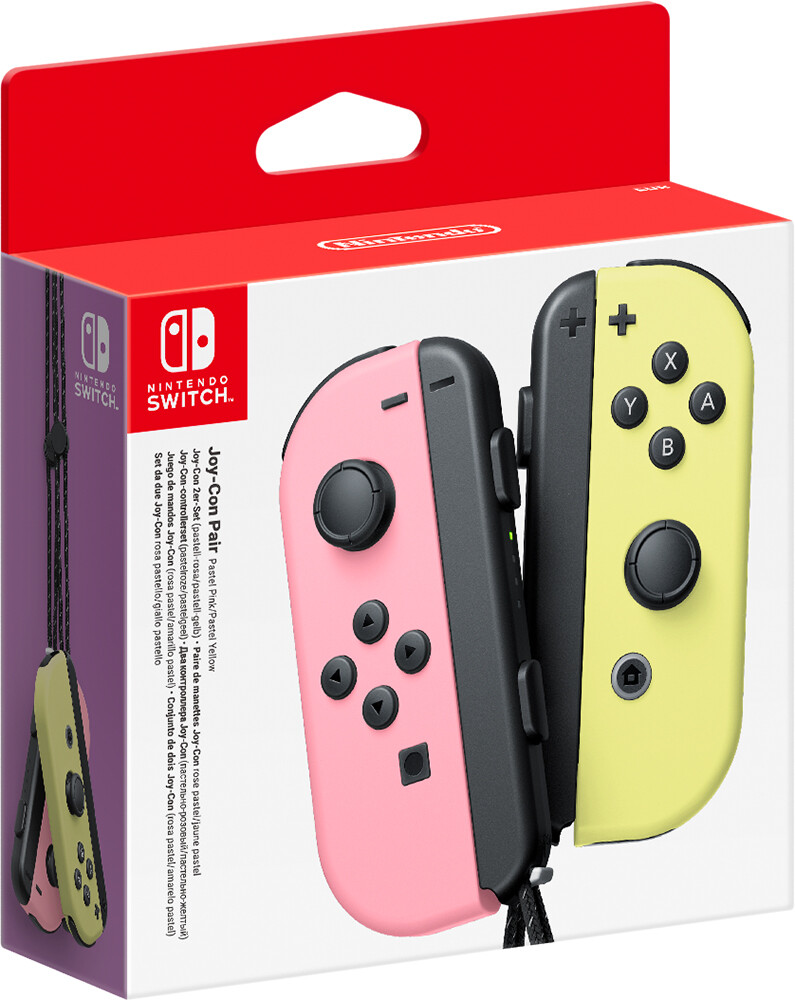 Nintendo Switch Joy-Con Rosa/Gul Pastel Pink & Pastel Yellow