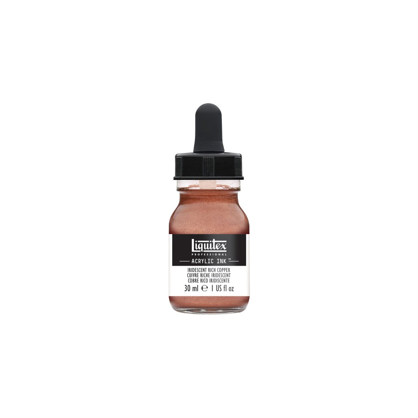 Ink Acrylic Iridescent Rich Copper Liquitex 230 - 30 ml