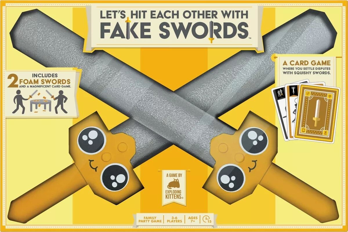 Lets Hit Each Other With Fake Swords