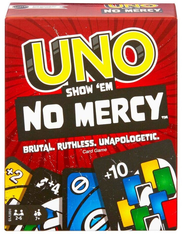 UNO No Mercy Kortspill
