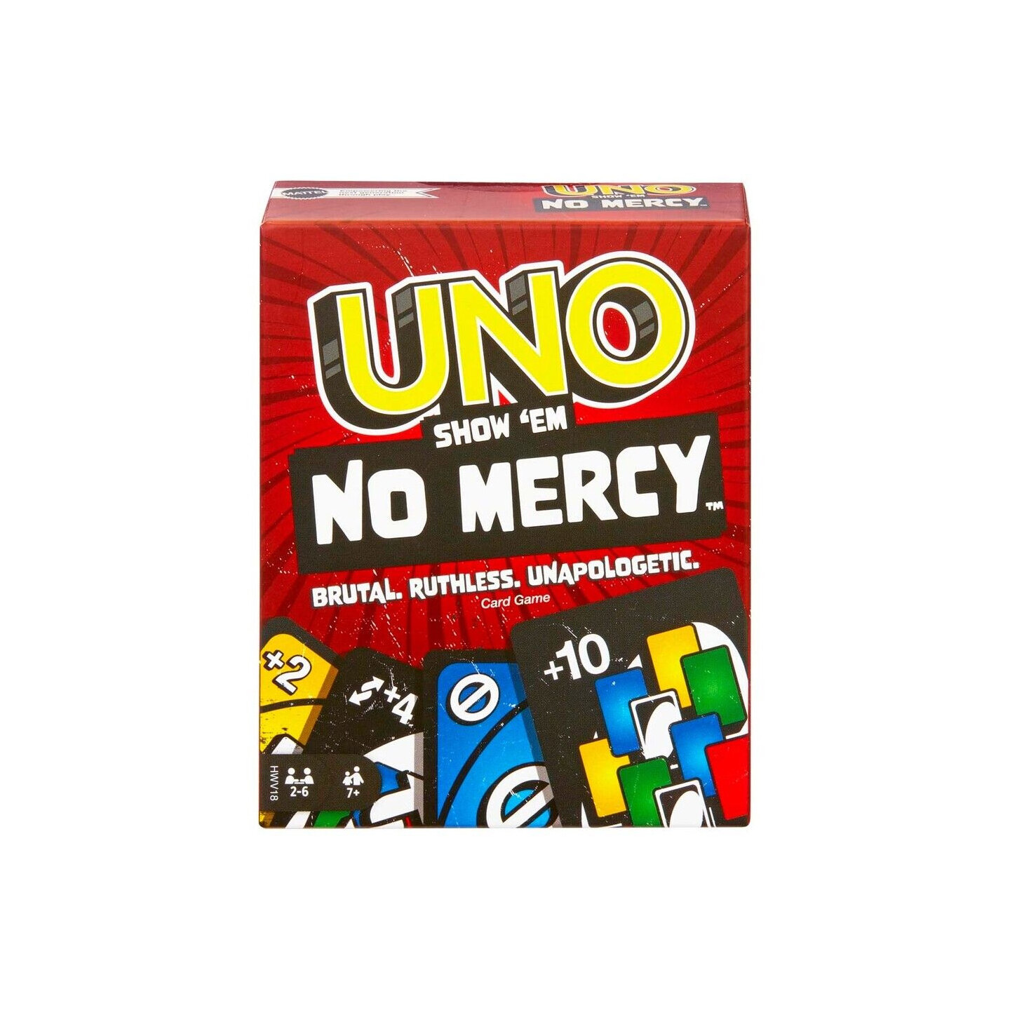 UNO No Mercy Kortspill
