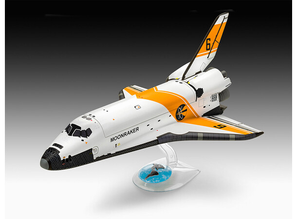 007 Moonraker Space Shuttle Starter Set James Bond Revell 1:144 Byggesett
